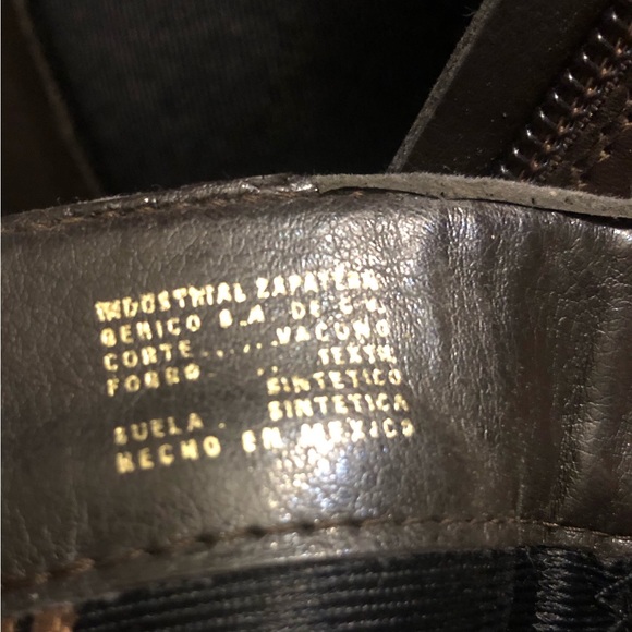 Genuine Leather Brown Knee High Boots 👢 size 09 - Picture 10 of 11